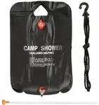 Relaxdays - Campingdusche 20 L, Solardusche Camping, Zum Aufh&auml;ngen, Faltbar, Mit