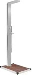 Gartendusche Mit Bodenelement Wpc Edelstahl Vidaxl