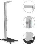 Vidaxl Outdoor Shower With Tray Wpc Stainless Steel (48200+48203)