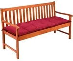 Detex&reg; Bankauflage Sitzkissen Polyester Visko-effekt 145x45cm Sitzpolster...