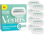 Gillette Venus Deluxe Smooth Sensitive 8er Systemklingen 8er
