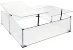 Doppel Fr&uuml;hbeet Gew&auml;chshaus Aus Aluminium, 100 X 120 X 40 Cm, Gem&uuml;sebeet Mit