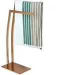 Handtuchhalter Wimedo, Eckig, Hxbxt: 80x32x20cm, Freistehend Mit 2 Stangen,