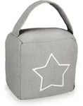 Relaxdays - T&uuml;rstopper Sack, Moderner T&uuml;rsack In Vintage Design, Boden,