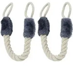 Relaxdays - 20 X T&uuml;rkordel Klemmschutz, T&uuml;rstopper Klinke, Baby T&uuml;rsicherung,