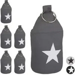 6 X T&uuml;rstopper Stern, T&uuml;rpuffer Stoff, T&uuml;rsack Boden, Extra Hoch, Mit Griff,