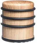 Hoher T&uuml;rstopper Mit Naturholzeffekt - 5 Five