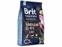Brit Premium by Nature Light - Trockenfutter für Hunde - 3 kg