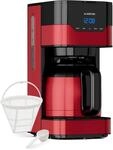 Klarstein 1,2 L Kaffeemaschine Mit Thermoskanne Und Timer, Kaffeemaschine