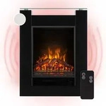 Studio 5 Elektrischer Kamin Heizl&uuml;fter 900/1800 W Fernbedienung - Klarstein