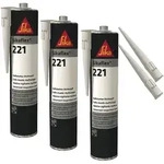 Flex-221 Witterungsbest&auml;ndiger Haftstarker Dichtstoff, 300ml, Hellgrau, 3 Set Mit 5