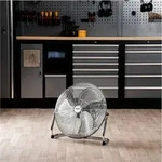 Ventilator, 145 W, Bodenventilator In Metall-optik, Durchmesser 50 Cm, 3