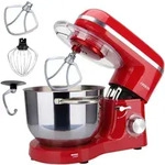 Arebos - K&uuml;chenmaschine Knetmaschine Teigmaschine R&uuml;hrmaschine Direktantrieb...