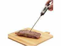 Küchenthermometer digital, Behälter mit Schlaufe, LCD-Display, Ofen, Grillen,