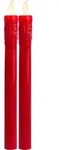 Trading Led Kerzen Led Stabkerzen Rot Led Kerzen Flackernde Flamme Kerzen Deko