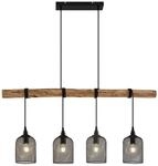 Pendelleuchte 'elrond' Aus Holz F&uuml;r Wohnzimmer & Esszimmer Von Lindby