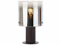 Brilliant - Lampe Beth Tischleuchte Kaffee/rauchglas 1x A60, E27, 60W, g.f.