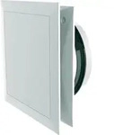 Helios Dlv 100 Design-l&uuml;ftungsventil F&uuml;r Ab- Und Zuluft Einstellbar Mit G2-filter