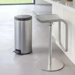 Prolenta Premium Tretm&uuml;lleimer Deco Rund 30l Silbern