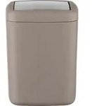 M&uuml;lleimer F&uuml;r Badezimmer Barcelona, Braun Wenko
