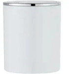 Schwingdeckeleimer Inca White, Hochwertiger Kunststoff, 2 Liter, Wei&szlig;,...