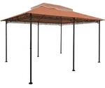 Pavillon Ersatzdach Cape Town - Terracotta / 400 X 300 Cm - Garten Pavillondach Mit