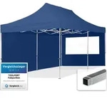House Of Tents - 3x6 M Faltpavillon, Economy Alu 32mm, Seitenteile Mit