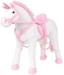 Vidaxl Pl&uuml;schspielzeug Einhorn Wei&szlig; Und Rosa Xxl