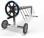 Arebos - Mobiles Aufrollsystem F&uuml;r Solar- Und Poolplanen, Poolaufroller Mit