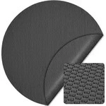Wiltec Pool Solarfolie &Oslash; 3,6 M, Schwarz, Poolheizung Aus 400 &Mu; Starkem Pe Film,