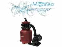 Sandfilteranlage Dynamic 6500 Speed Clean 4,5 m³ weinrot - Miganeo