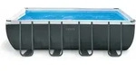 Intex Frame Swimming Pool Set "ultra Quadra Xtr", Anthrazit, 549 X 274 X 132 Cm,