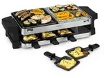 Klarstein - Sirloin Raclette 1500w Aluminium / Stein 8 Personen Kontroll-led