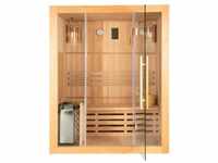 Home Deluxe - Traditionelle Sauna - Skyline l - 120 x 150 x 190 cm - für 2-3