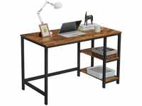 Vasagle Schreibtisch Computertisch im Industrie-Design, PC-Tisch für BüRotisch, mit