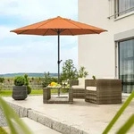 Schneider Sonnenschirm Adria Terracotta &Oslash; 350 Cm Marktschirm