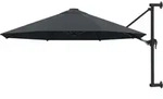 Vidaxl - Sonnenschirm Zur Wandmontage Mit Metall-mast 300 Cm Anthrazit