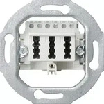 Gira Tae-anschlussdose Tae 3 X 6 Nfn Einsatz Wei&szlig; 003302