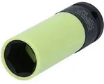 1/2' Alu-felgen Kraft-stecknuss Robust, Lang, 19mm