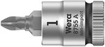 Wera 8755 A Pozidriv Zyklop Bitnuss Mit 1/4"-antrieb, Pz 3 X 28 Mm - 05003355001