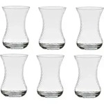 Pasabahce Teeglas Set 6 Teilig 42781 Glas 6 Personen Sp&uuml;lmaschinengeeignet