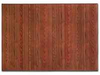Bambus-Teppich Magenta 200 x 300 cm Braun - Braun