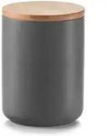 Zeller Vorratsdose Mit Bamboodeckel, 650 Ml, Keramik, 10 X 10 X 13,5 Cm
