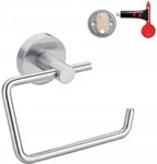 Papierrollenhalter Moon Edelstahl Zum Kleben - Tesa