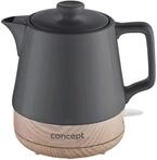 Concept - Wasserkocher, Volumen 1 L, 1200 W, Grau Rk0062