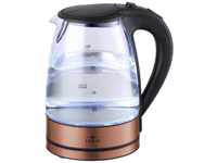 HTI-Living Wasserkocher Glas Wasserkocher 1,7L 1850-2200 Watt Teekocher Kocher led