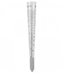 Regenmesser Mit Erdspie&szlig; 160mm White Line