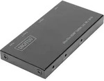 Ds-45322 2 Port Hdmi-splitter Led-anzeige, Metallgeh&auml;use, Ultra Hd-f&auml;hig 4096 X