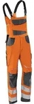 K&uuml;bler Latzhose Reflectiq Psa 2 3207 Warnorange/anthrazit Gr. 52