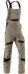 K&uuml;bler Latzhose Activiq 3250 Sandbraun/schwarz Gr. 58
